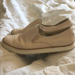 Keile UGG Lined Perforated Leather Slip-On Sneaker